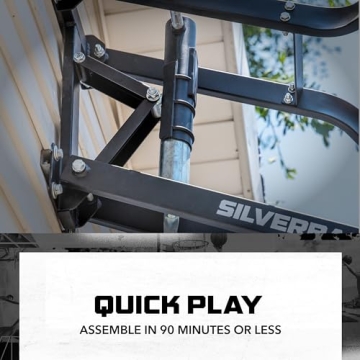 Silverback NXT 54" Adjustable Basketball Hoop with QuickPlay