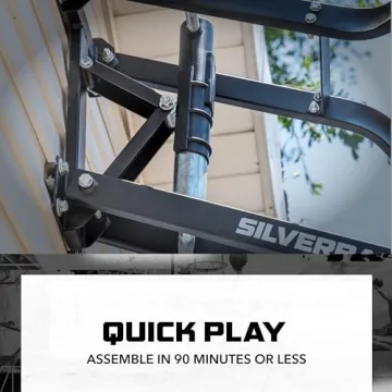 Silverback NXT 54" Adjustable Basketball Hoop with QuickPlay