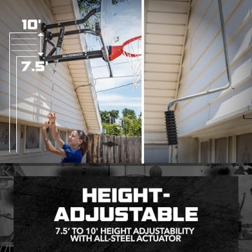 Silverback NXT 54" Adjustable Basketball Hoop with QuickPlay