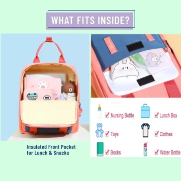 Yeerovan Toddler Backpack - Lightweight & Stylish for Kids