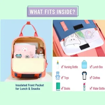 Yeerovan Toddler Backpack - Lightweight & Stylish for Kids