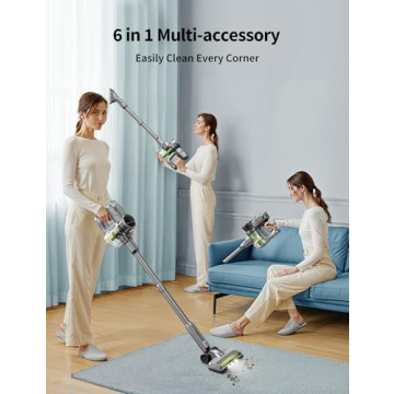 Kalado Cordless Vacuum Cleaner 250W Powerful Suction