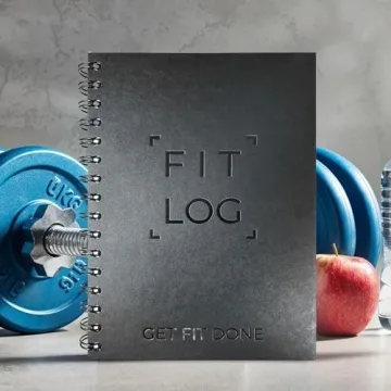 Cossac Fitness Journal & Workout Planner for All Enthusiasts