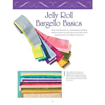 Jelly Roll Bargello Quilts - Easy Techniques for Beginners