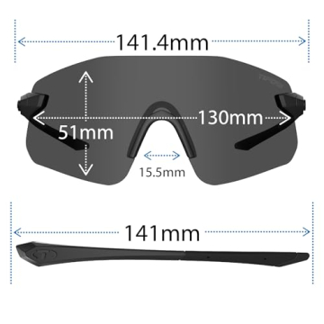 Tifosi Optics Sport Sunglasses Lightweight UV Protection