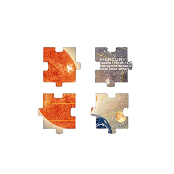 Larsen Puzzles Solar System 70 Piece Jigsaw Puzzle for Kids