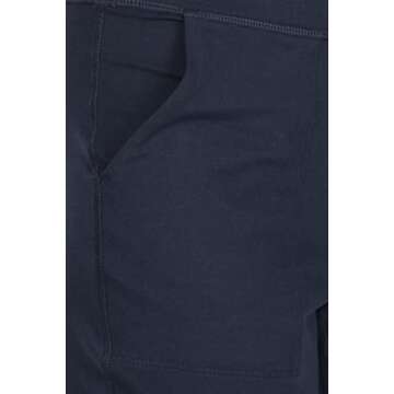 Leggings Depot ActiveFlex Jogger Yoga Pants with Pockets (Full Length, Navy, Small)