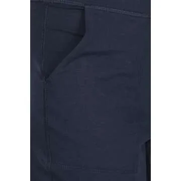 Leggings Depot ActiveFlex Jogger Yoga Pants with Pockets (Full Length, Navy, Small)