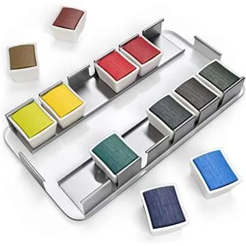 ARTEZA Watercolor Paint Set - 12 Vibrant Colors