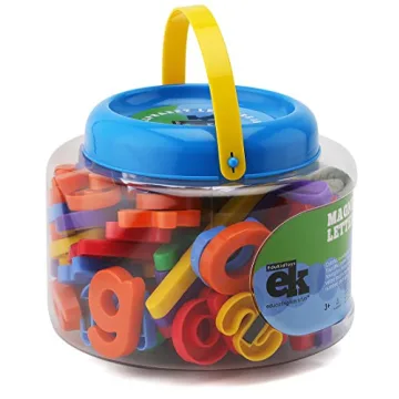 EduKid ABC Magnets - Learning Letters & Numbers Set