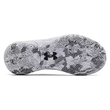 Under Armour Women's HOVR Ascent Basketball Shoe (White/Black, us_Footwear_Size_System, Adult, Women, Numeric, Medium, Numeric_10)