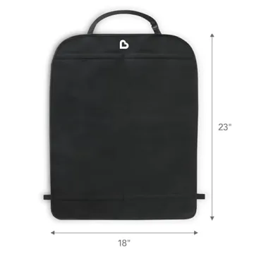 Munchkin Deluxe Kick Mats for Kids Car Seat Protection