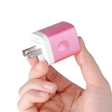 Stylish Partyreal SSSSS3273 Dual USB Wall Adapter Set