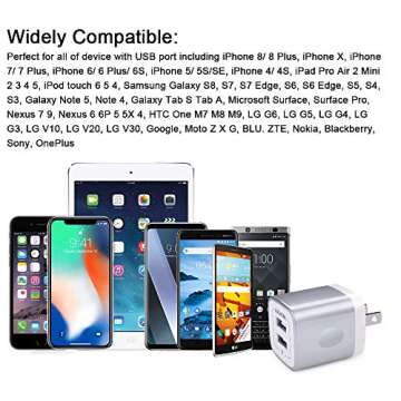 Stylish Partyreal SSSSS3273 Dual USB Wall Adapter Set