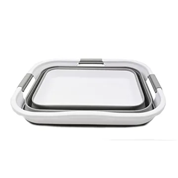 SAMMART 30L Collapsible Laundry Basket - Space Saving Storage