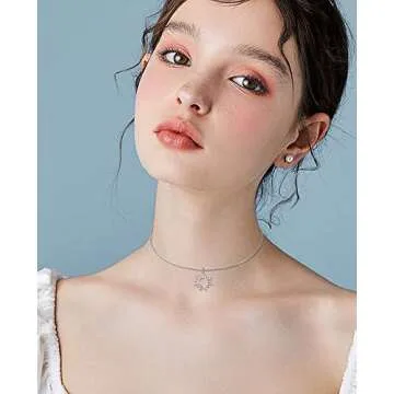 DAOCHONG Sun Choker Necklace for Women - Elegant Jewelry