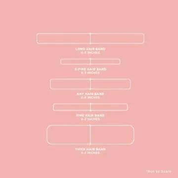 Gimme Beauty Damage Free Hair Ties for Long Curly Hair