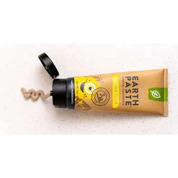 Redmond Earthpaste - All-Natural Lemon Twist Toothpaste