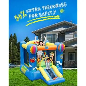 ACTION AIR Bounce House for Ultimate Kid Fun