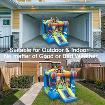 ACTION AIR Bounce House for Ultimate Kid Fun