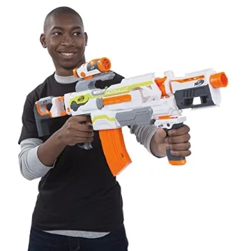 NERF Modulus ECS-10 Motorized Blaster with Customizable Accessories