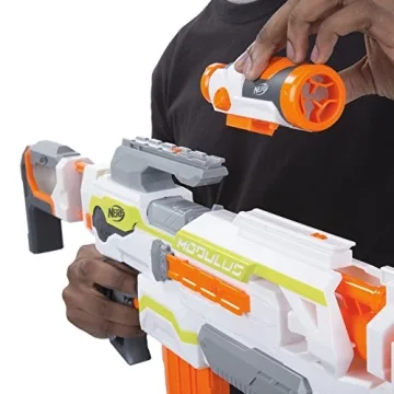 NERF Modulus ECS-10 Motorized Blaster with Customizable Accessories