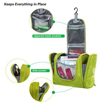 bago Travel Toiletry Bag - Waterproof Hanging Organizer