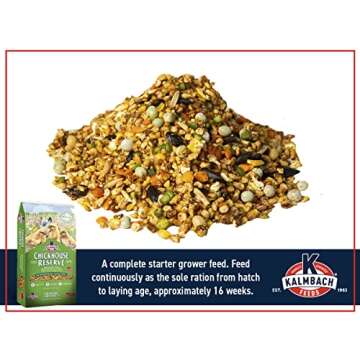 Kalmbach Feeds Chickhouse Reserve 18% Whole Grain Complete Feed for Chicks, 30 lb