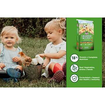 Kalmbach Feeds Chickhouse Reserve 18% Whole Grain Complete Feed for Chicks, 30 lb