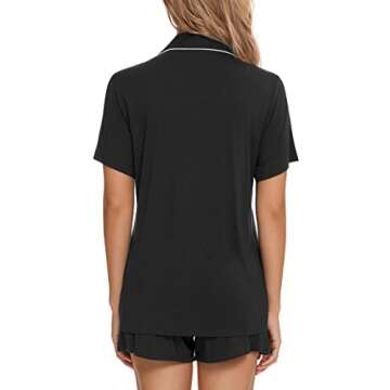 Pjmlifecoco Soft Pajama Set Women Short Nightwear