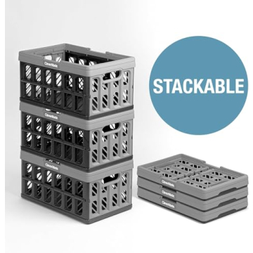 CleverMade Collapsible Shopping Basket - Eco-Friendly Storage Solution