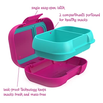 Bentgo Kids Snack - Leak-Proof Bento Food Storage for Kids