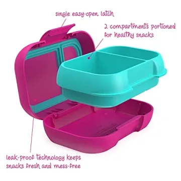 Bentgo Kids Snack - Leak-Proof Bento Food Storage for Kids