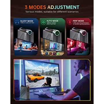 KAMRUI Ryzen Mini Gaming PC with 32GB DDR5 and 512GB SSD