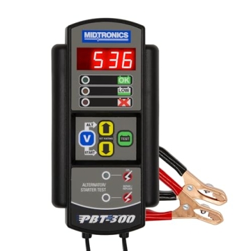 Midtronics - 12V Advanced Automotive Battery Diagnostic Tool Electrical System Tester, PBT-300 - 100...