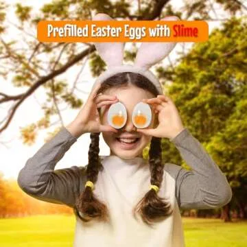 Fun Express Easter Eggs with Slime - 12 Egg Yolk Prank Eggs for Epic Fun!