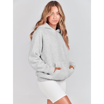 Cozy ANRABESS Women's Oversized Fleece Hoodie Sweater