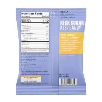 SmartSweets Caramel Candies, 1.6oz (Pack of 12), Creamy Candy with Low Sugar (1g), Low Calorie (140)...