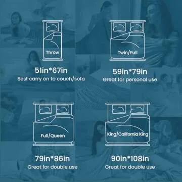 Elegear Revolutionary Cooling Blanket Queen Absorbs Heat to Keep Body Cool for Night Sweats, Arc-Chill3.0 Cool Fiber Q-Max>0.5 for Hot Sleepers, Lightweight Summer Cold Blankets for Sleeping 79“ x 86”