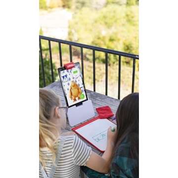 Osmo Creative Starter Kit - 3 Educational STEM Games for Ages 5-10, Drawing & Physics - For Fire Tablets