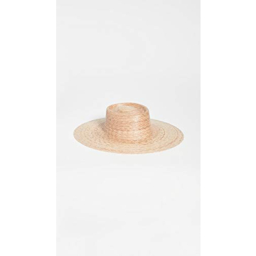 Lack of Color Palma Wide Straw Boater Hat Natural - Stylish Sun Protection