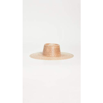 Lack of Color Palma Wide Straw Boater Hat Natural - Stylish Sun Protection