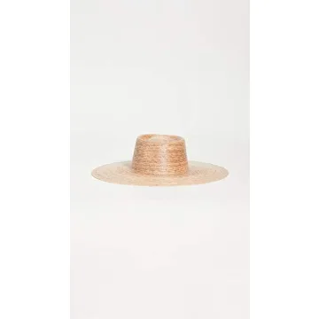 Lack of Color Palma Wide Straw Boater Hat Natural - Stylish Sun Protection