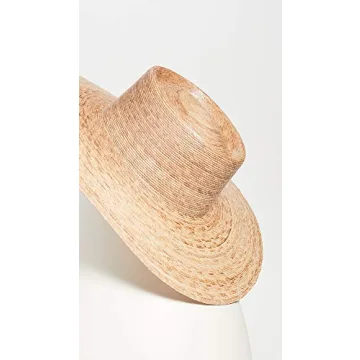 Lack of Color Palma Wide Straw Boater Hat Natural - Stylish Sun Protection