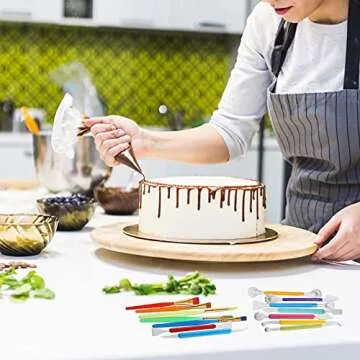 19 Piece Cake Decorating Tools Set for Creative Baking