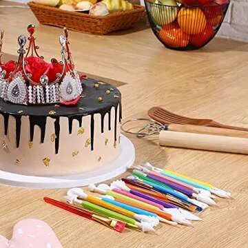 19 Piece Cake Decorating Tools Set for Creative Baking