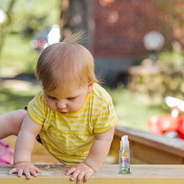 California Baby Hand Sanitizer - Effective against 99.9% of germs, 100% plant-based formula , FREE of petrochemical contaminants (2oz) (Super Sensitive, 2 OZ)