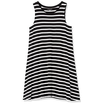 Amazon Essentials Women's Comfortable Tank Swing Dress