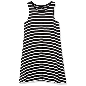 Amazon Essentials Women's Comfortable Tank Swing Dress