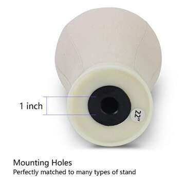 Eerya Canvas Block Head Set for Wig Styling and Display